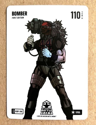 Bo Jackson Battle Arena Update Bomber BLBF-266 Blizzard Steel Yordon Alvarez