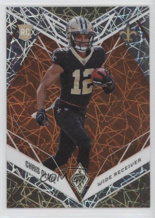 2022 Panini Phoenix Rookies Orange Lazer 43/75 Chris Olave #109 Rookie RC 16vm