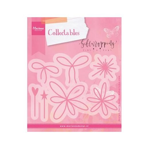 Marianne Design Collectables Cutting Dies - Karin's Pins & Bows COL1441