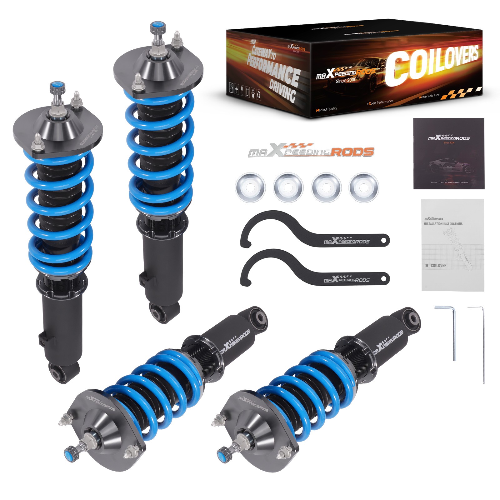 T6 Coilovers for Mazda Miata / MX5 (NA/NB) 89-05 maXpeedingrods