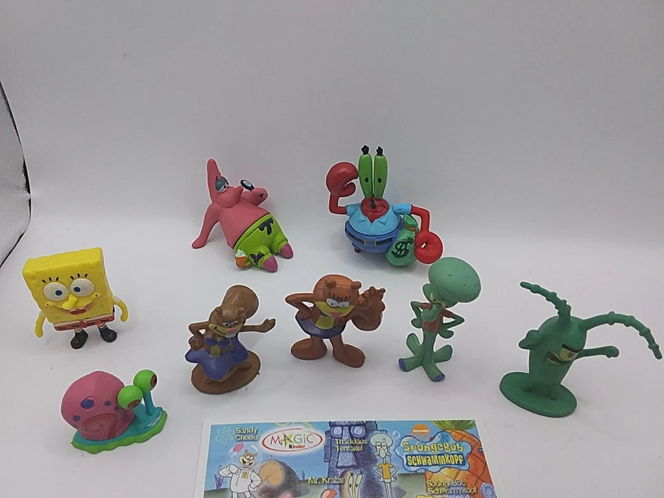 Ü ei Spongebob Schwammkopf Figuren + BPZ Nr 17 - Bild 3 von 3