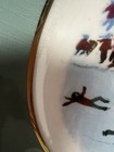 VINTAGE 1975 AVON CHRISTmAs Skaters On The Pond Plate COLLECTor  Enoch Wedgwood — photo 4