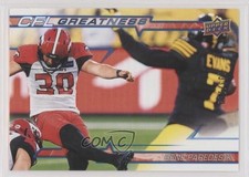 2023 Upper Deck CFL CFL Greatness Blue 33/299 Rene Paredes #CG-RP 0v05