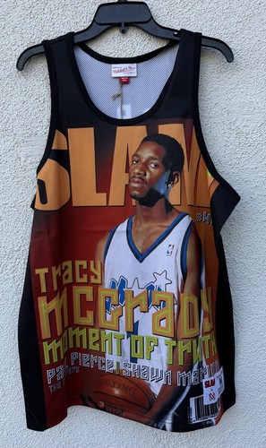 Mitchell & Ness/Slam NBA Tracy McGrady Magic Tank Shirt Medium NWT MSRP $85