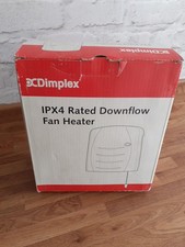 Dimplex FX20EIPX4 Bathroom Downflow Fan Heater 2KW with Timer IPX4 Rated NEW