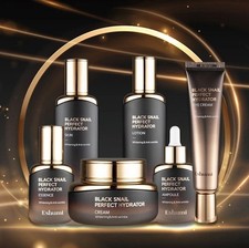 Black Snail Anti-Wrinkle SET Glow GIFT for HER,  Korean  Skincare 6 ITEMS SET 🎁