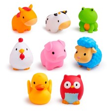 Munchkin Baby Bath Toy Squirts for Babies and Toddlers 9 Months and Up, Farm ...