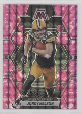 2023 Panini Mosaic Pink Camo Mosaic Prizm Jordy Nelson #88 10wc