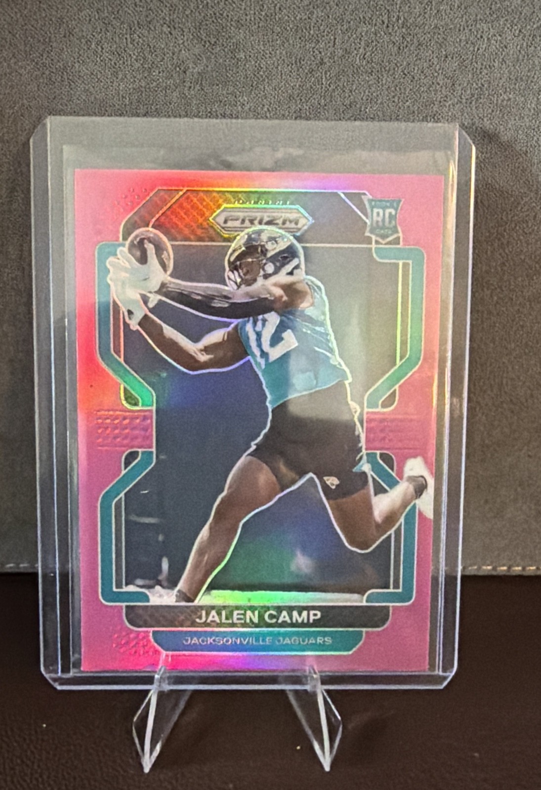 2021 Panini Prizm - Rookie Jalen Camp #410 Pink Prizm (RC)