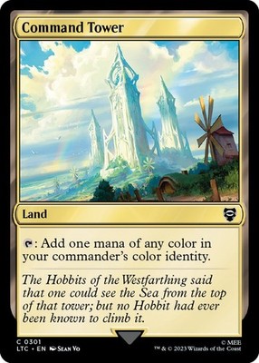 Command Tower - 301 - NM - Commander: The Lord of the Rings: Tales of Middle-...