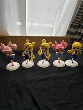 Lotto Figurine Sailor Moon Qposket Banpresto Sailor Moon Import Autentiche Gi...