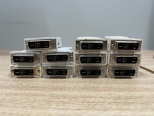 White DVI-A to VGA Video Adapters Lot of 10
