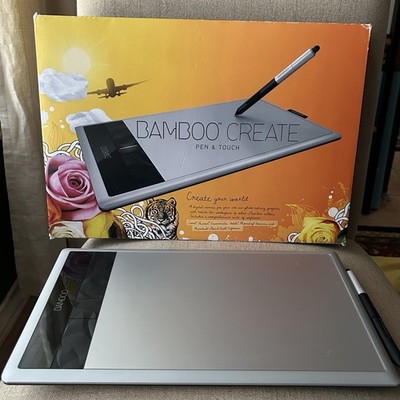 Wacom Bamboo Create Pen and Touch (CTH-670) w/ Original Box (WIRED)