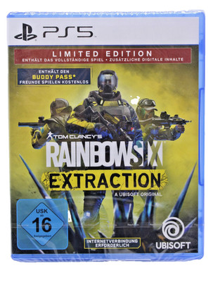 Rainbow Six Extraction   Limited Edition (PS5) | NEU & OVP | incl Buddy Pass