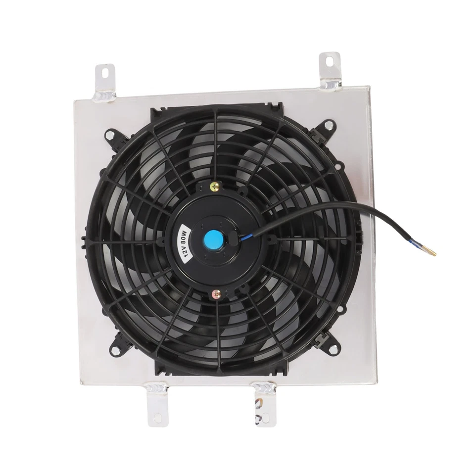12-дюймовый вентилятор + реле плаща подходит для радиатора Honda Civic EG EK EX DX Del Sol 1992-2000 годов выпуска - Изображение 2 из 4