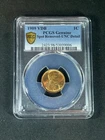 1909 VDB Lincoln Wheat Cent 1C PCGS Genuine UNC Detail Spot Removed