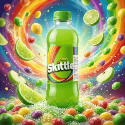Skittles Drink USA Import 414 ml | Original / Wild Berry / Sour +0,25  Pfand