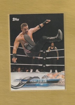 2018 Topps WWE Roster Updates #R-14 Primo Colon Wrestling Card