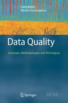 Data Quality: Concepts, Methodologies and Technique... | Buch | Zustand sehr gut