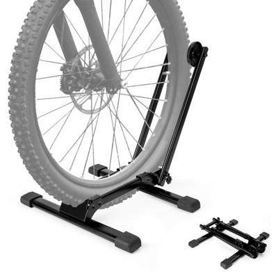 Space-Saving Collapsible Bike Stand for Garage or Home - No-Drill Floor Rack ...