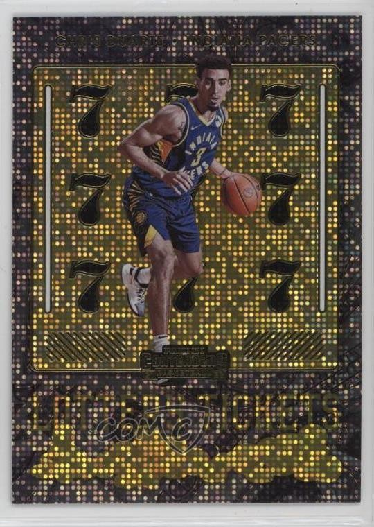 2021-22 Panini Contenders Lottery Ticket Chris Duarte #13 Rookie RC 12g7