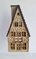 Vintage Otigiri Ceramic Pottery Tea-Light Candle House 