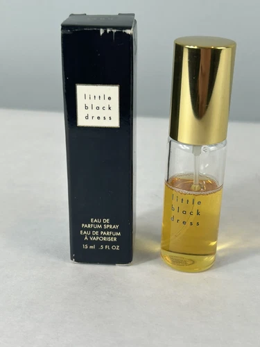 AVON Little Black Dress Eau De Parfum Spray .5 FL OZ Vintage NOS 2002 60% Full