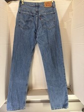 Levi's Women  s Low Pro Straight Leg Jeans Size 24 Medium Wash Blue Jeans New