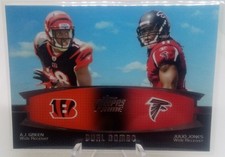 2011 Topps Prime A.J. Green Julio Jones #DC-GJ Rookie Falcons Bengals
