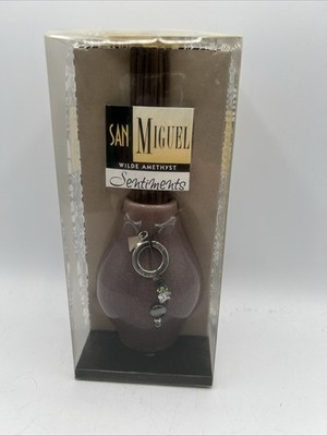 San Miguel Sentiments Wilde Amethyst Falls Diffuser Set NIB NOS