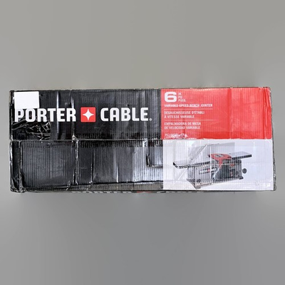 #ad PORTER CABLE PC160JT 10 Amp Bench Variable Speed Electric Corded 6 inch Jointer $347.99