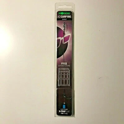 KORDA N TRAP N KD RIG KURV Taille n°8 15lbs PROMOTION ETE BIG SAVE UP TO 50% - Photo 1/4