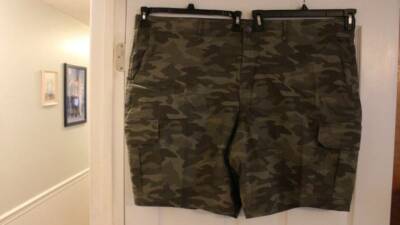 big and tall camo cargo shorts