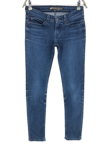 Jeans Levi's Skinny Femme Demi Curve - Taille W30 L32 - Bleu - Occasion Très Bon état