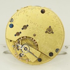 Rare Pocket Watch Movement Men's no fusee duplex chronometer no repeater RAR