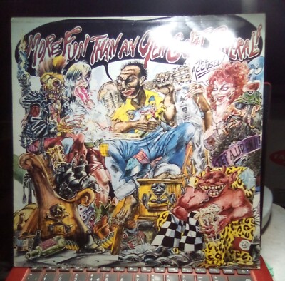 Die Angeklagten mehr Spaß als eine offene Schatulle Beerdigung LP NUR 11 (1988). Thrash NM