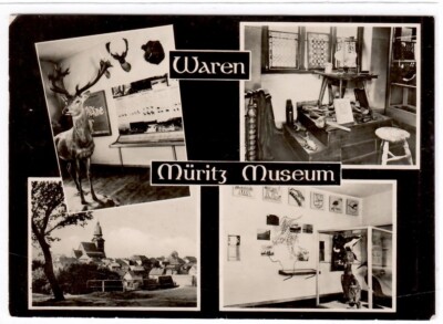 15500- Waren/ Müritz Museum 4 Ansichten