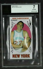 1969/70 TOPPS #85 NEW YORK KNICKS DAVE DEBUSSCHERE RC BGS BVG 7 