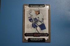 2019-20 UD CHRONOLOGY HOCKEY TIME CAPSULES AUSTON MATTHEWS TC-70 (OPENED)