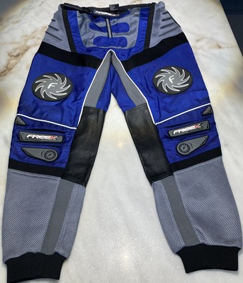 Vintage Freek Racing Gray Blue Motocross Racing Padded Pants Size 38