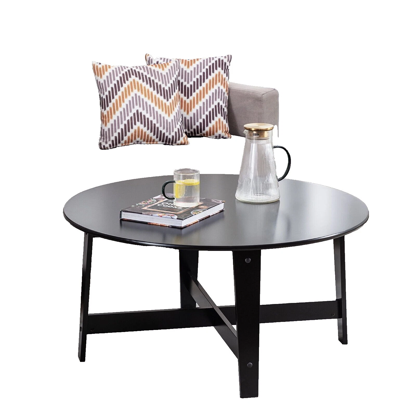 Porch Black Coffee Table Tables