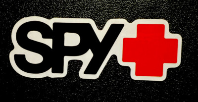 Spy + sunglasses sticker Matte  Size: 3-3/8 X 1-1/4    Fast Free Ship W/Tracking
