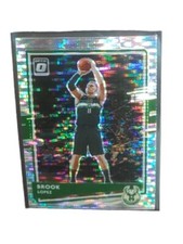Brook Lopez 2020-21 Donruss Optic Silver Pulsar Prizm A19 #31 Milwaukee Bucks