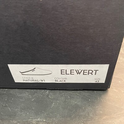 Elewert Slide On Recycled Felt Slippers Men display picture 1