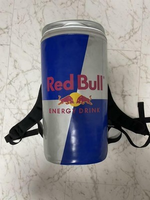 red bull backpack can