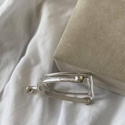 Hermes Money Clip pince a billets etrier Vintage Antique handmade