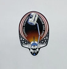 Space Shuttle Mission STS 98 Sticker Vinyl Decal Art Cockrell Polansky P1