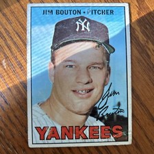 Jim Bouton 1967 Topps #393 