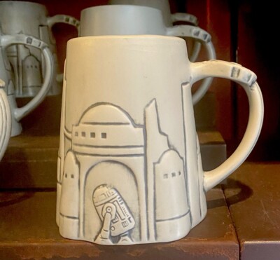 Disney Parks Mug Star Wars Galaxy's Edge Black Spire Outpost Batuu R2-D2 Coffee