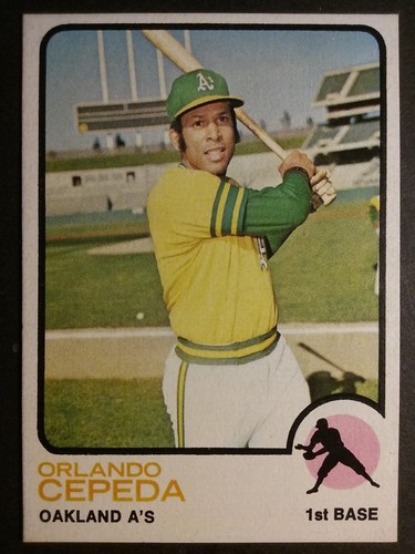 1973 Topps Baseball #545 Orlando Cepeda High Number NM-MT